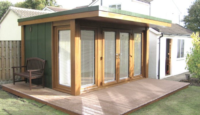 John Hollingworth QC6 garden office