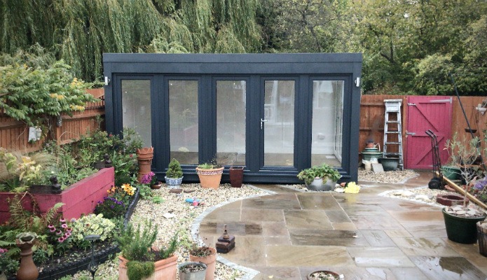All of our garden offices come with full interior lighting so once the mains is connected you are ready to rock:)